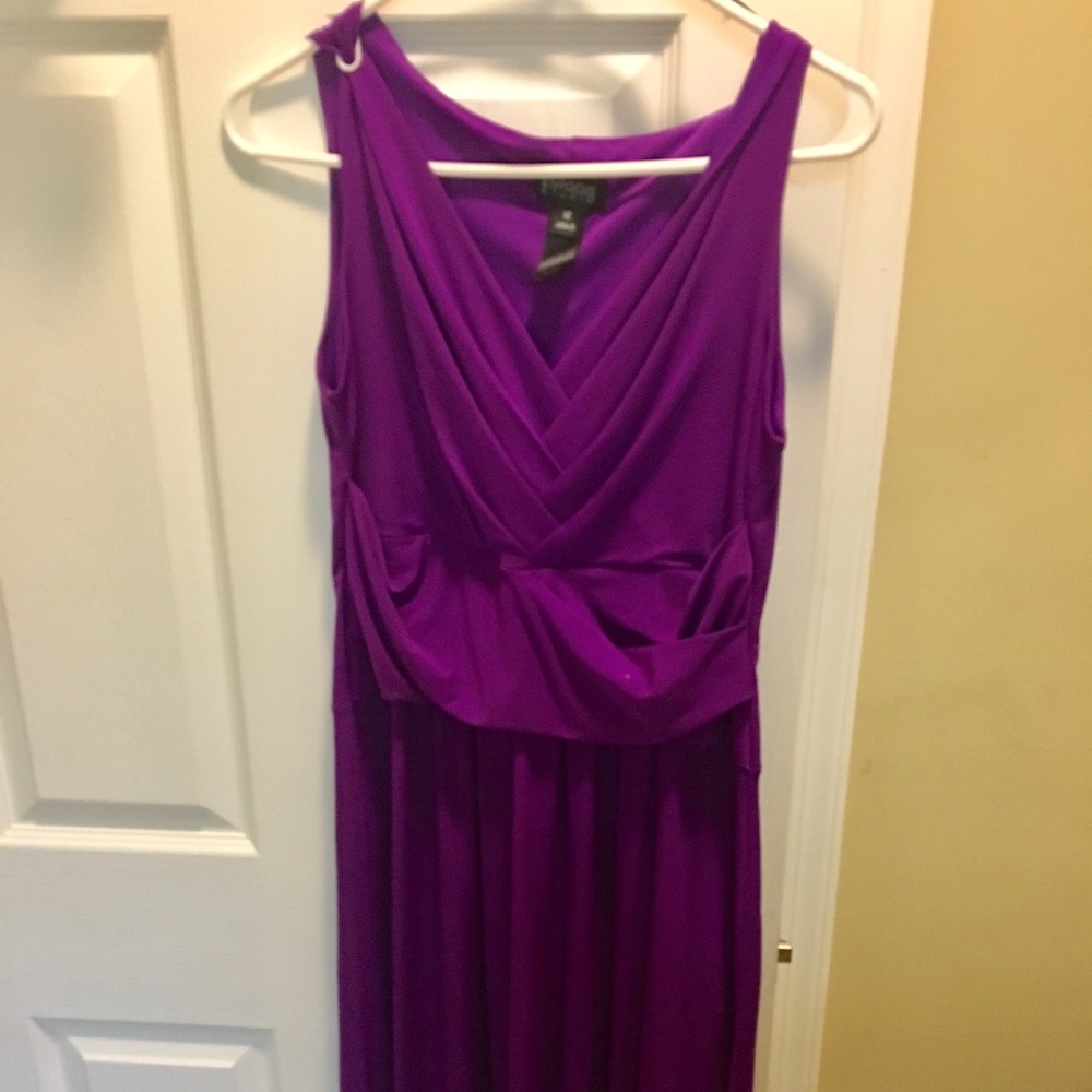 Lovely vivid purple cocktail dress!